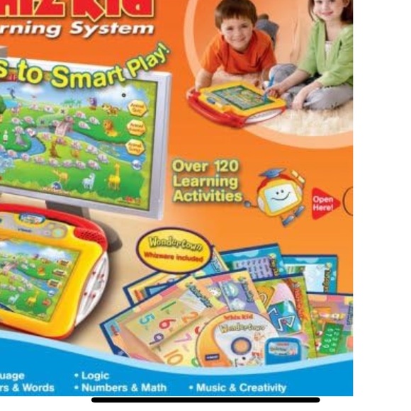VTECH Whiz Kid Learning System Laptop Computer Creative Learn and Play - Picture 12 of 12